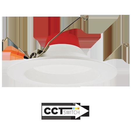 Elco Lighting 5/6" LED Shallow Reflector Inserts with 5-CCT Switch " EL655CT5W